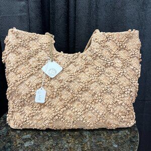 NWT HOBO Artisan Weave Leather Tote